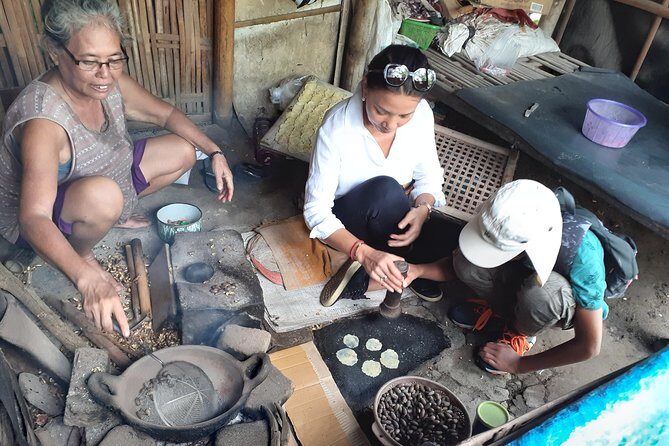 Authentic Yogya Bicycle Tour - Emping chips at local homes: the snack stop that turns tourists into temporary trainees