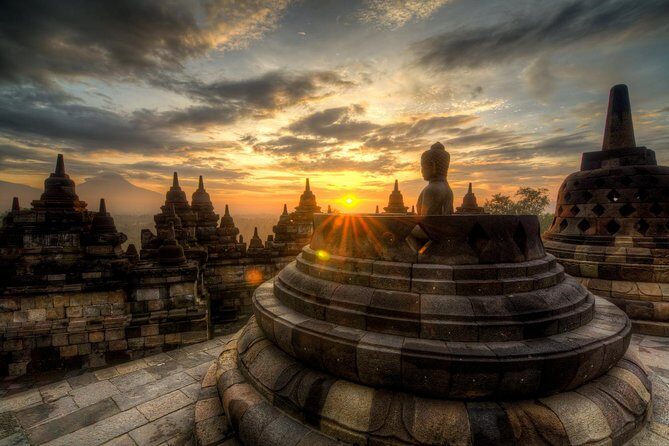 Borobudur Sunrise from setumbu Hill , Merapi Volcano & Prambanan Full Day Tour - Borobudur Temple: Included Admission and the Top-Climb Ticket
