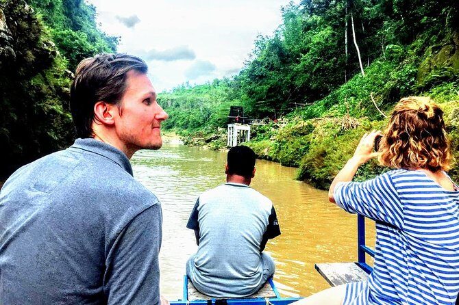 Exotic Jomblang Cave and Fun among the Sky Tour - Sri Gethuk Waterfall: choosing your way to the falls