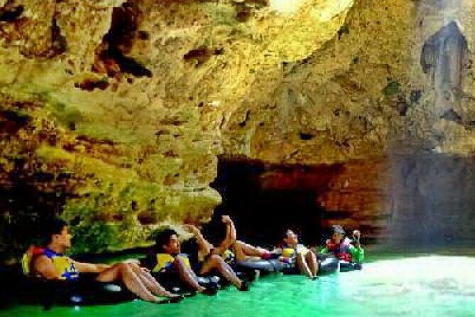 Jomblang Cave With cave Pindul River Tubing one day tour - Stop 2: Pindul Cave tubing on float tires through an underground river