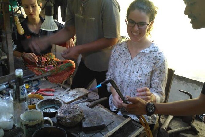 Kotagede Yogyakarta Silvercrafting Short Course - The people factor: artisan craftsmanship plus Upik from Lawang Pethuk