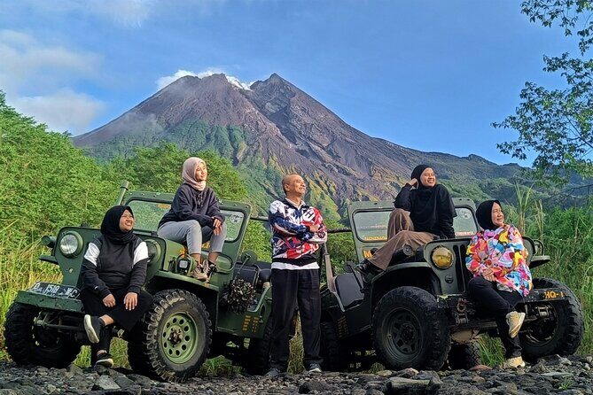 Merapi Jeep Volcano Private Tour and Prambanan Sunset - Kalikuning Park: River Crossing and Off-Road Fun on the Foothills