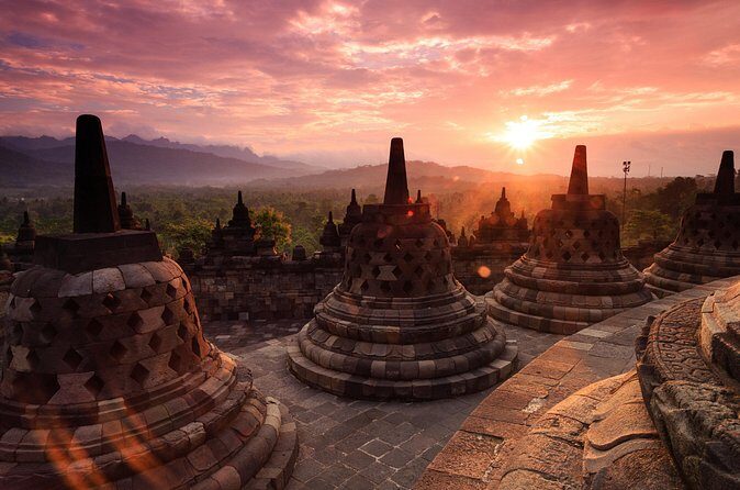 Yogyakarta: Borobudur Sunset Shared Guided Tour - Borobudur Temple: sunset access, expert guide, and time to climb